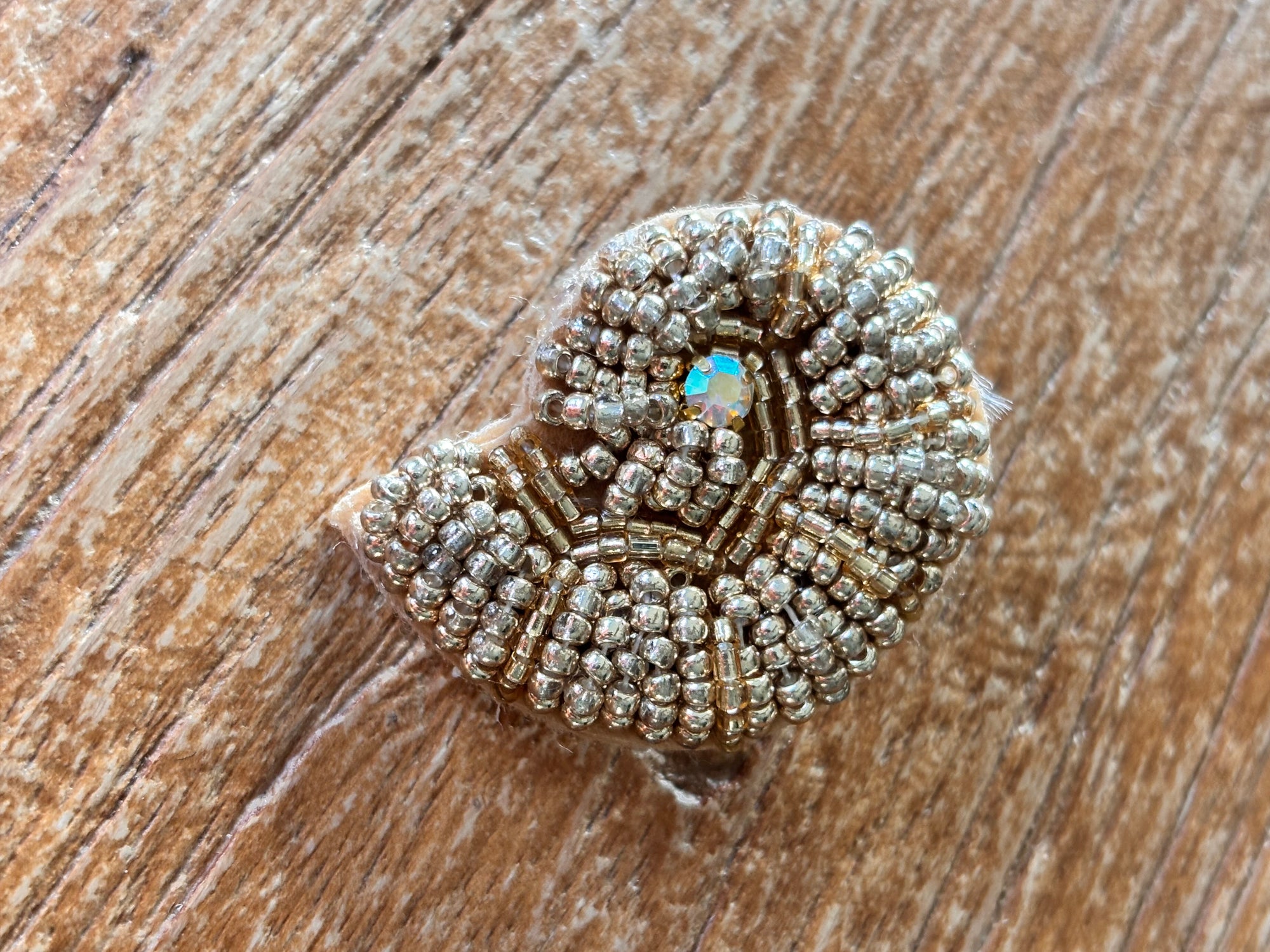 Broche schelp gold
