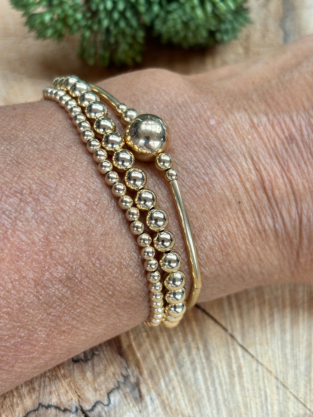 Gold filled 14k armband
