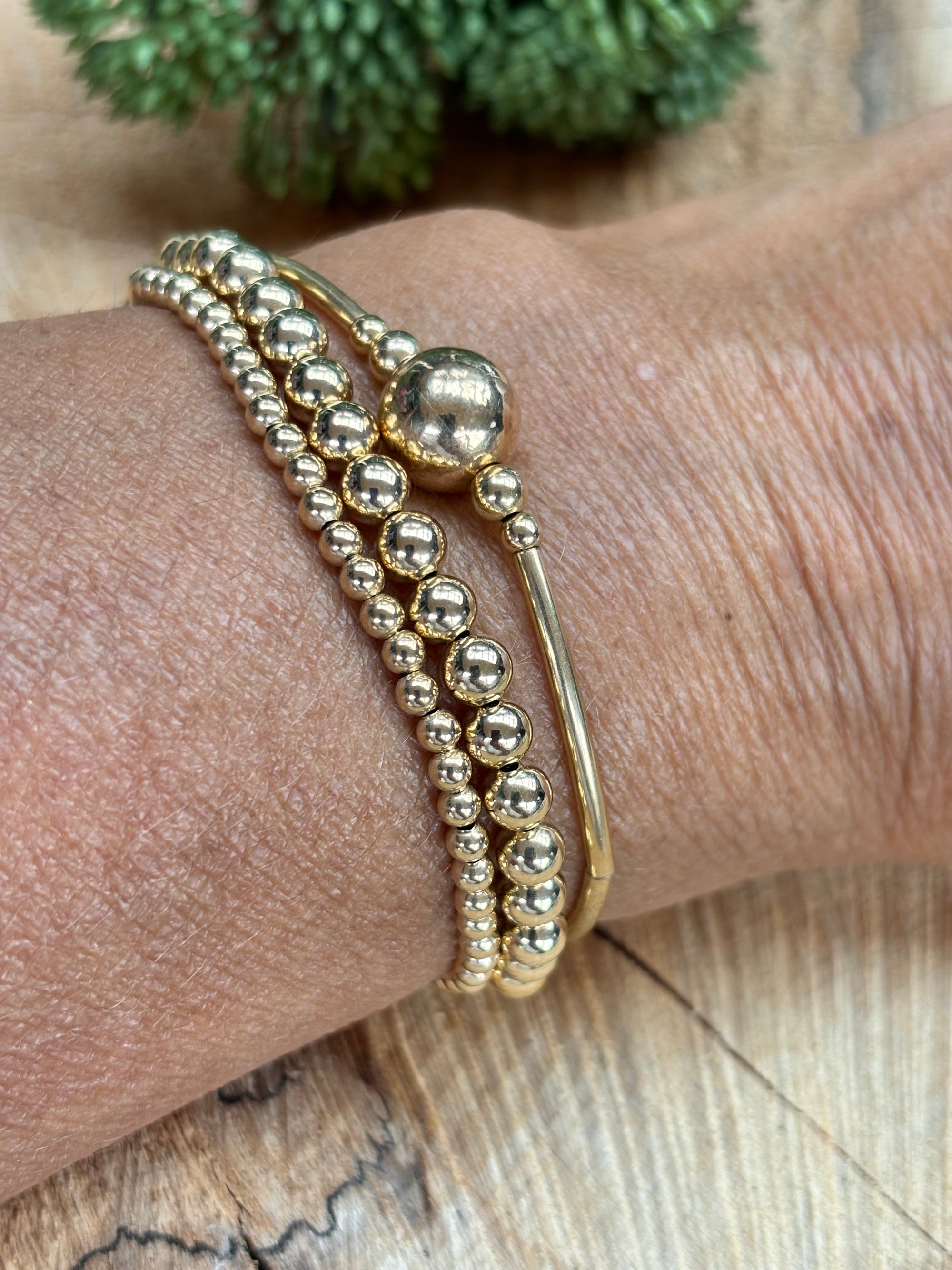 Gold filled 14k armband