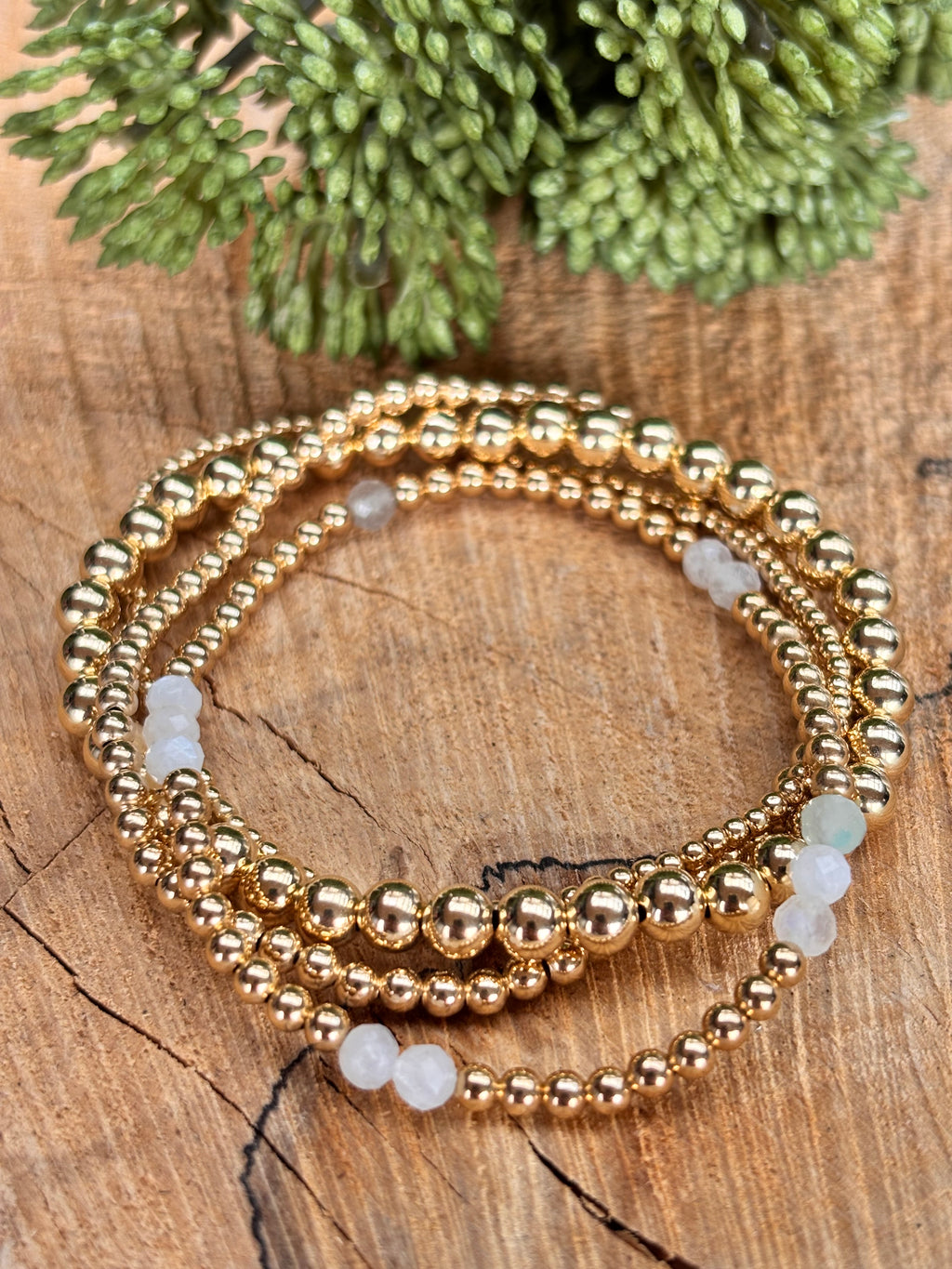 Gold filled 14k armband 3mm