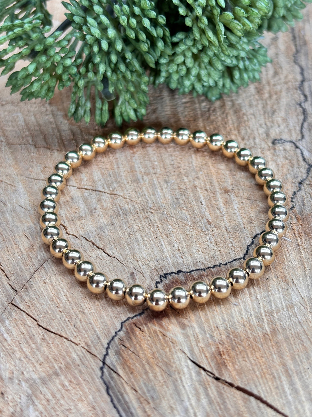 Gold filled 14k armband 5mm