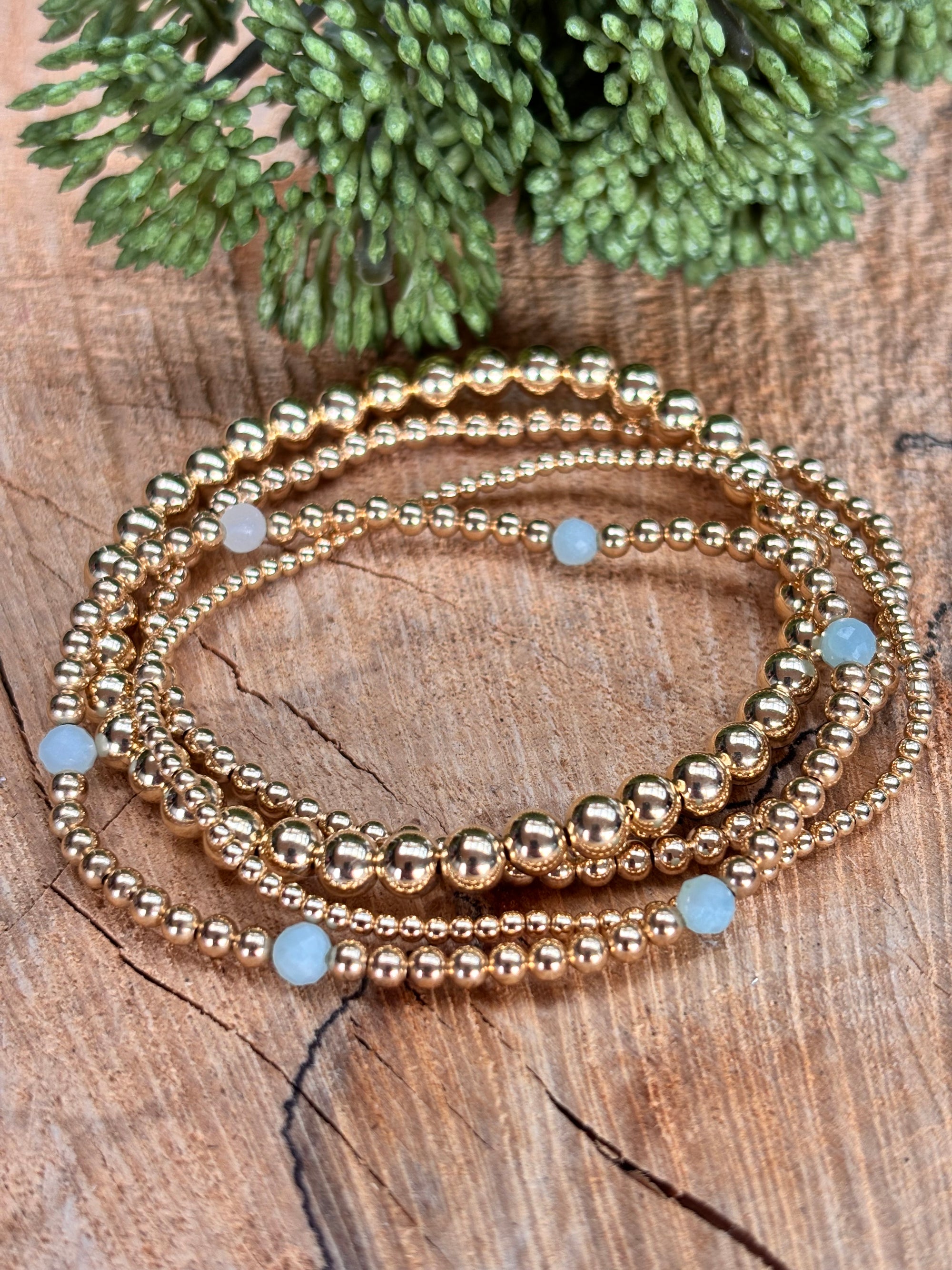 Gold filled 14k armband 3mm