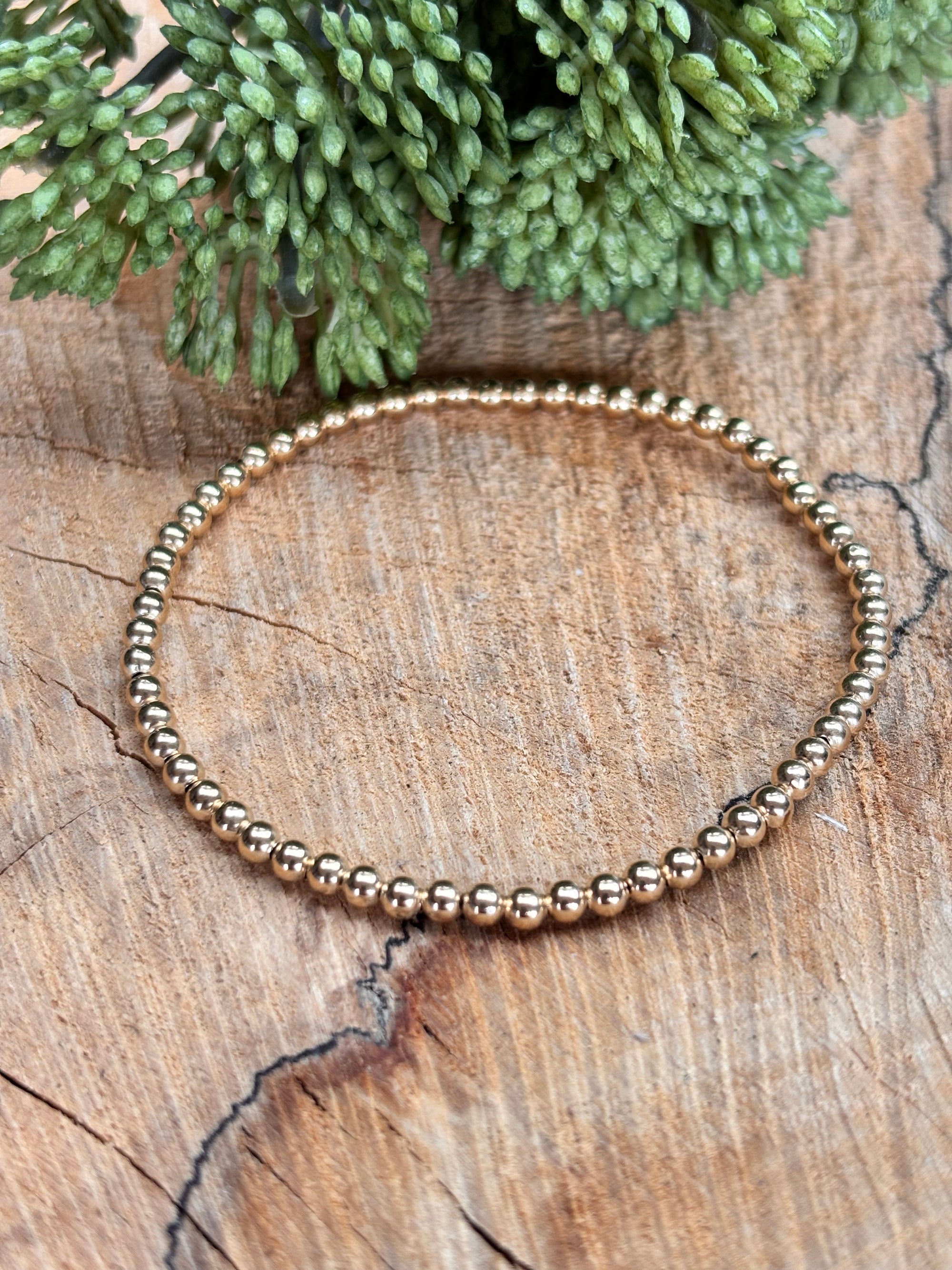 Gold filled 14k armband 3mm
