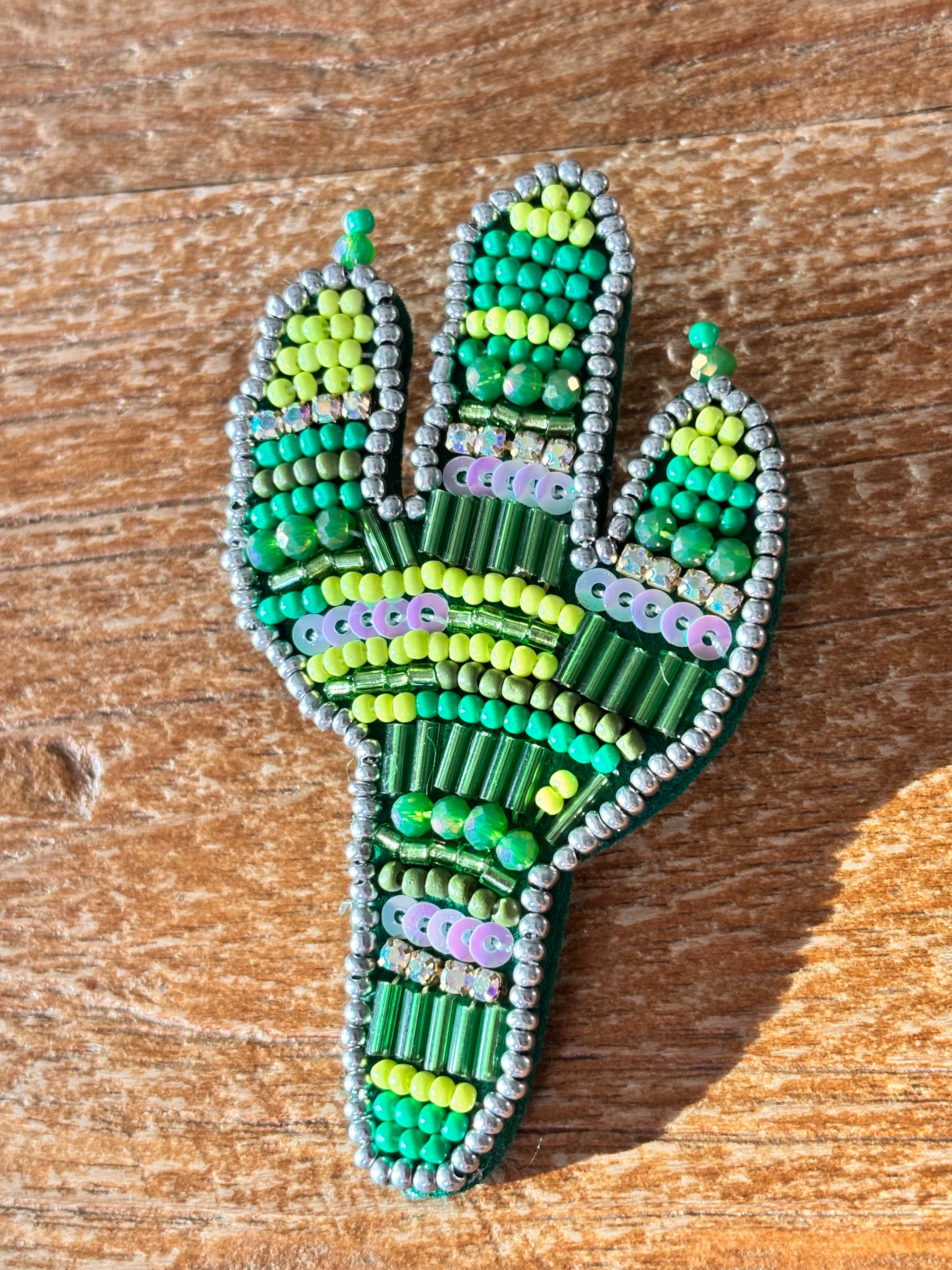 Broche cactus