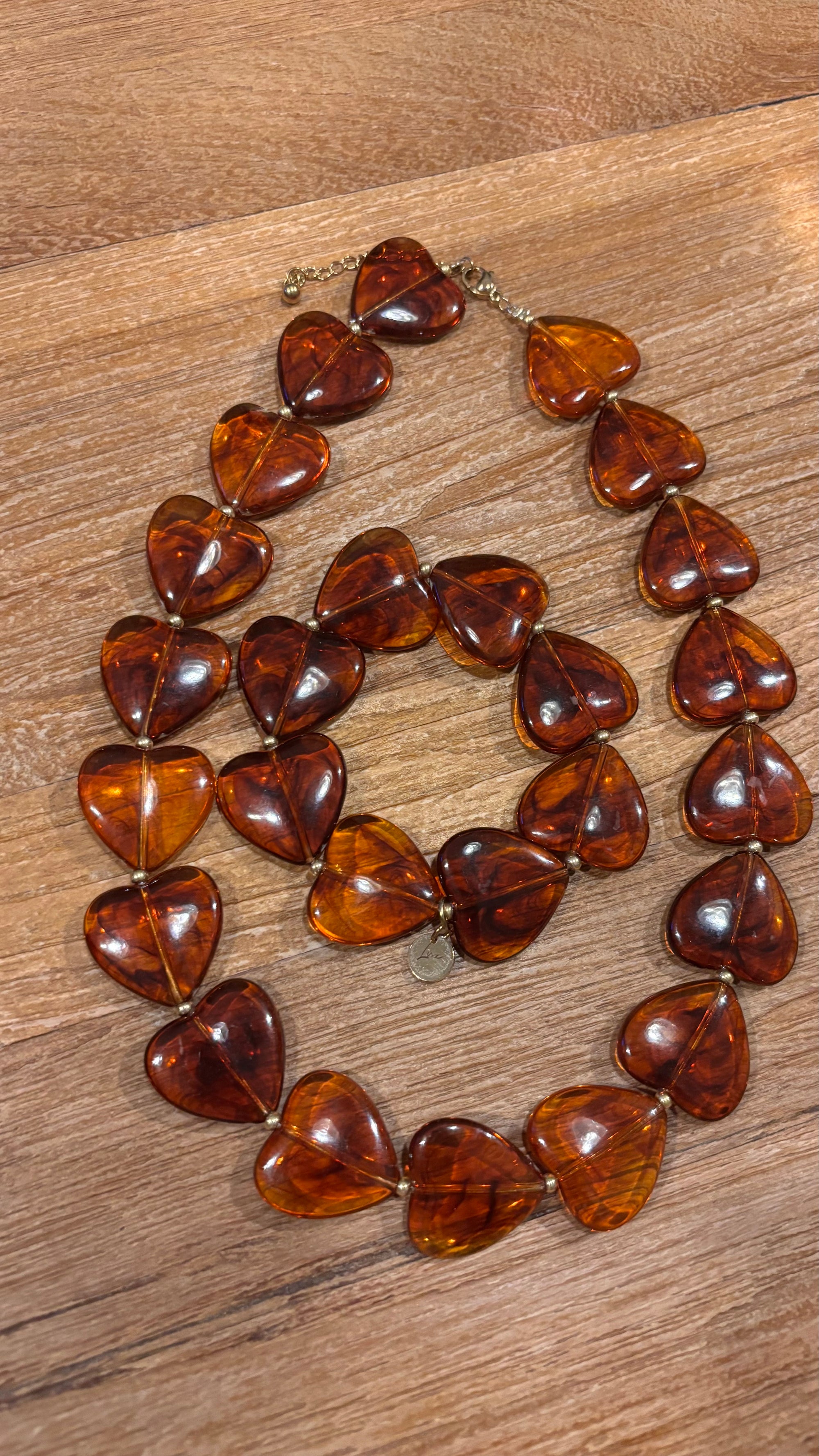 Stretch armband hart