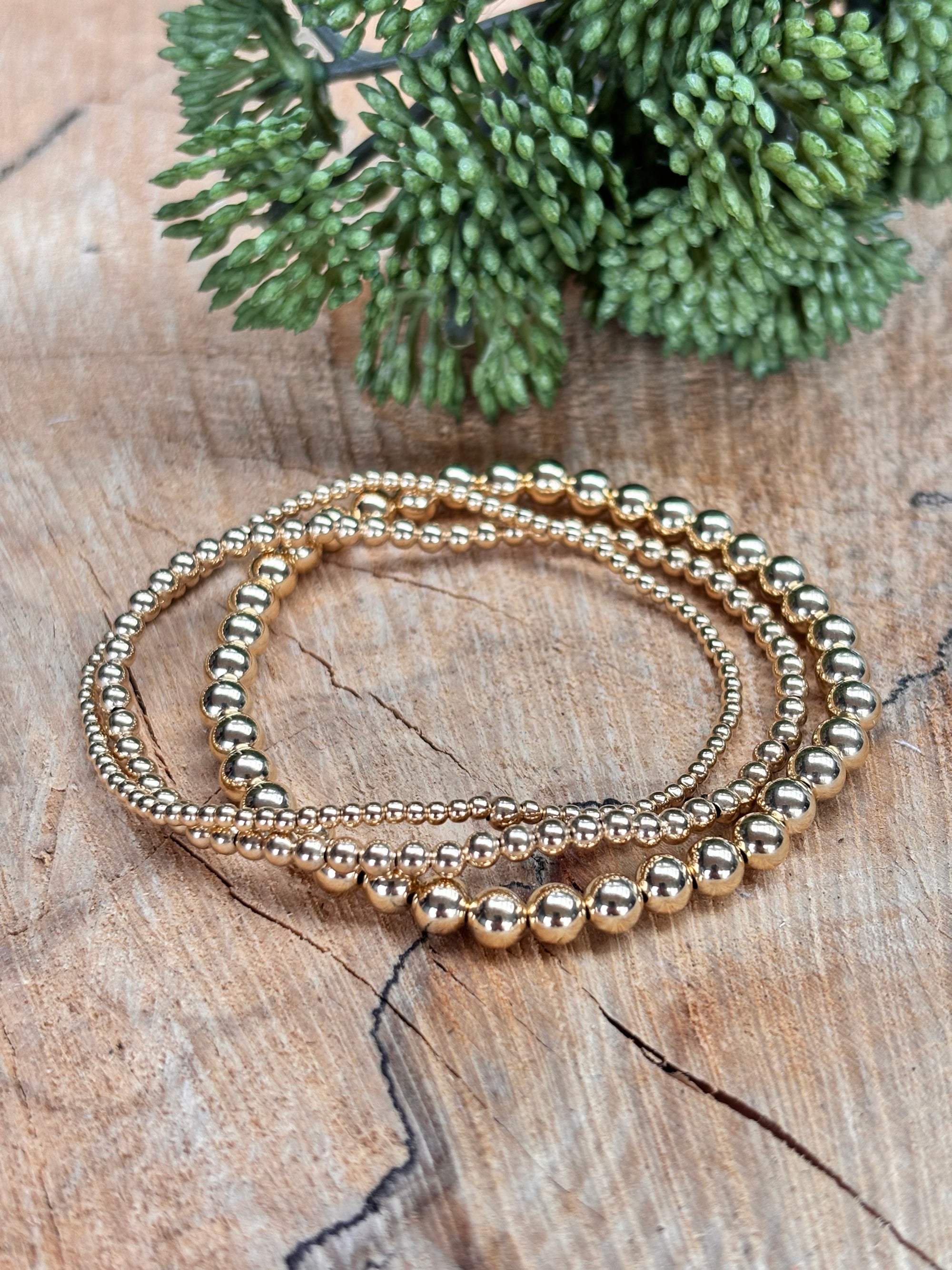 Gold filled 14k armband 2mm