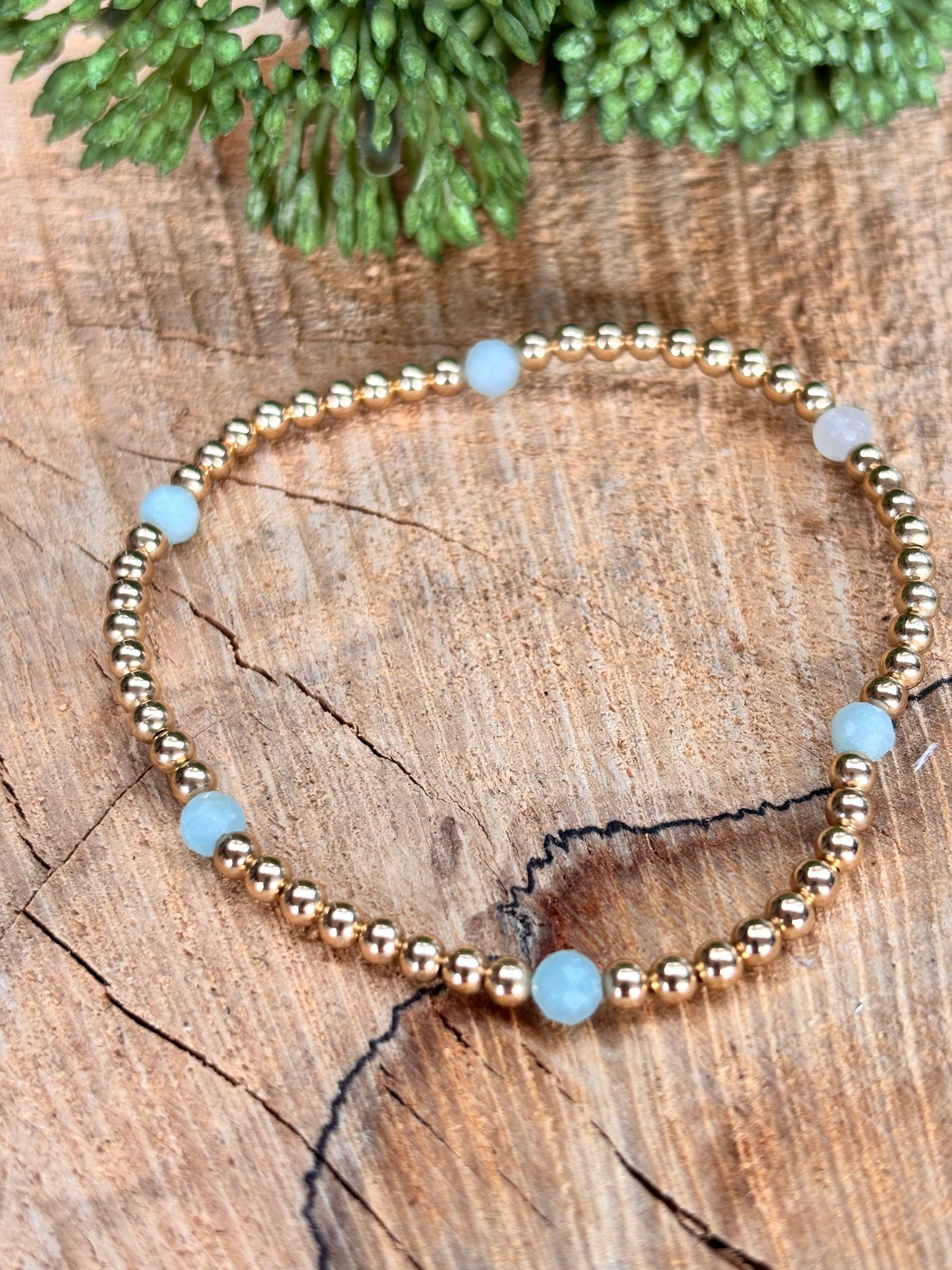 Gold filled 14k armband 3mm