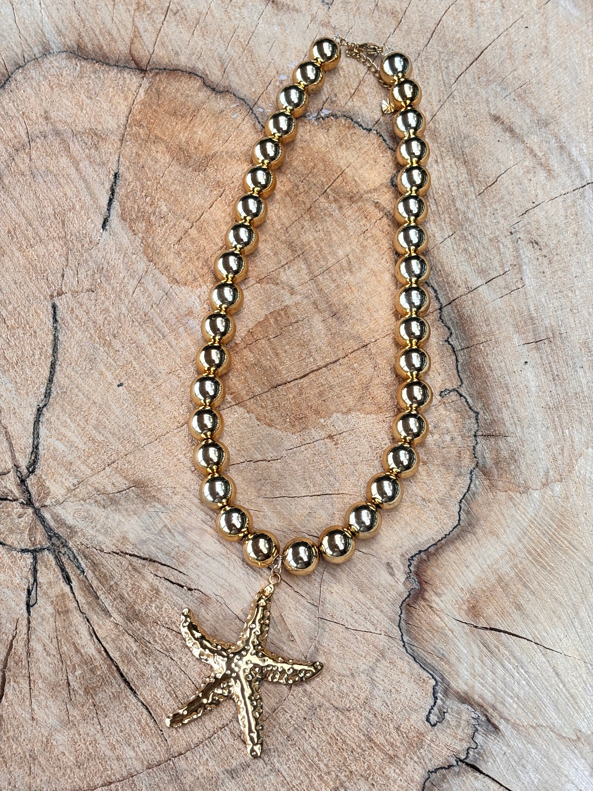 Korte ketting met zeester