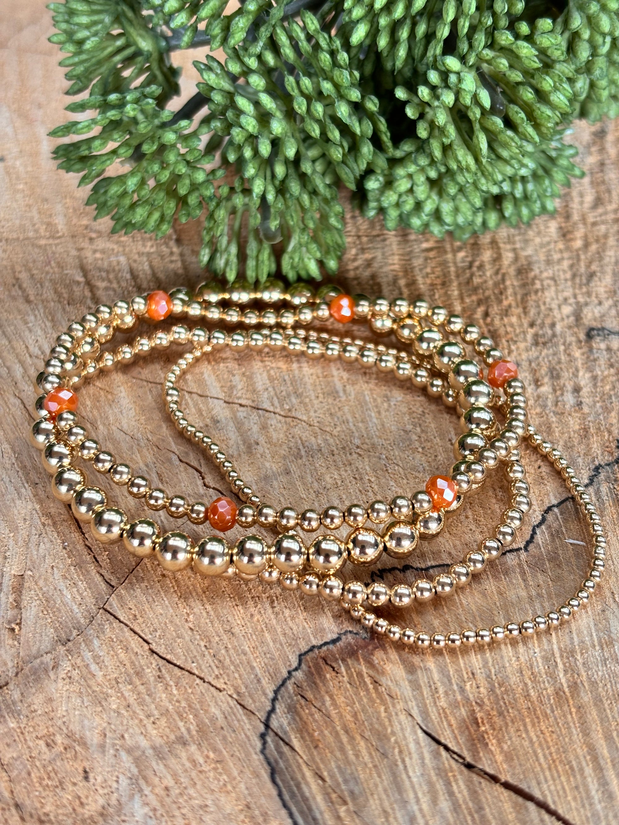 Gold filled 14k armband 3mm