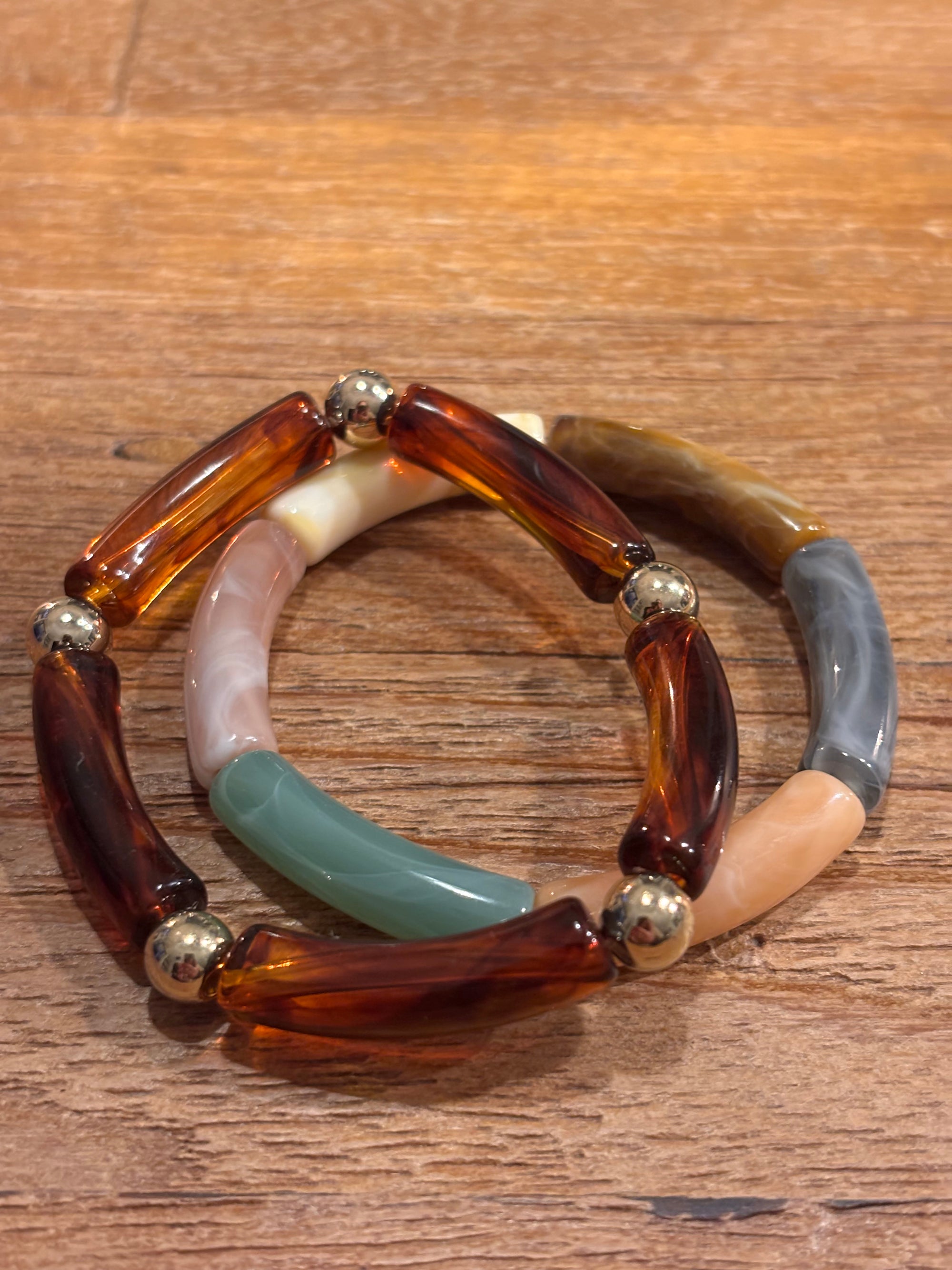 Tube armband naturel