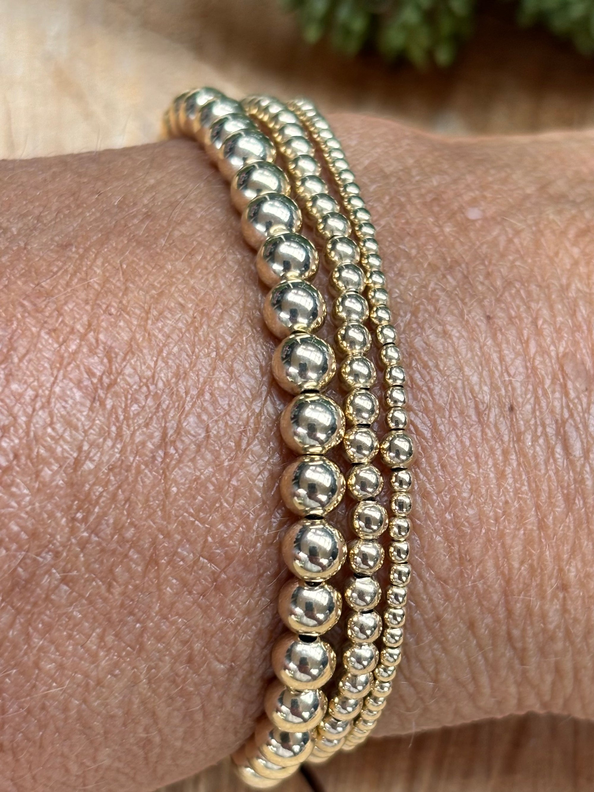 Gold filled 14k armband 2mm