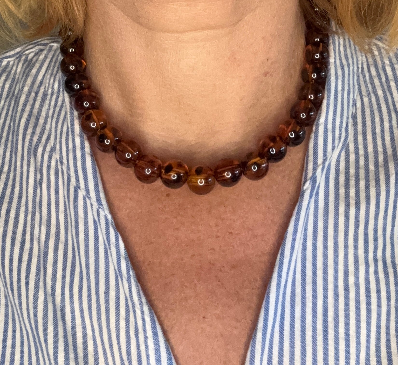 Acryl panter ketting