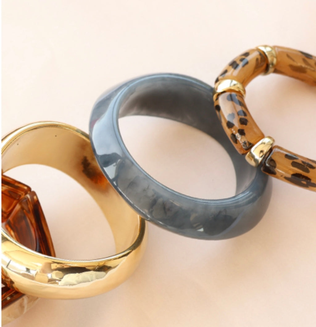 Metalen armband gold