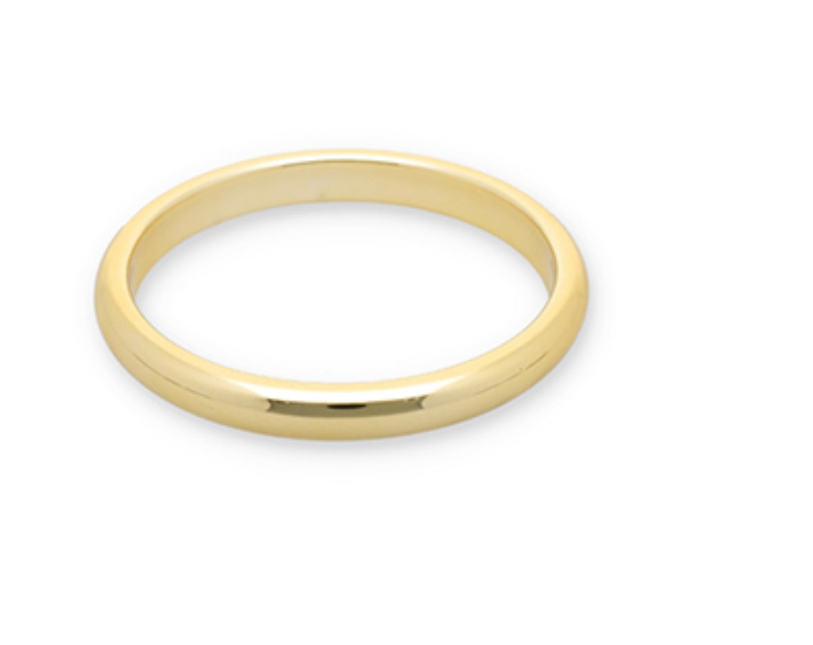 Resin armband bangle gold