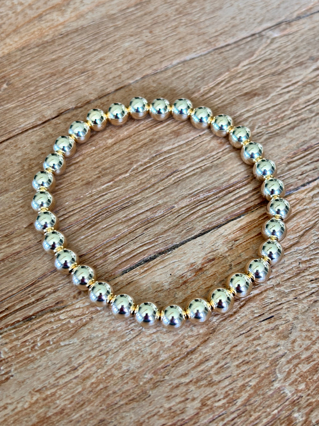 Gold filled 8mm armband